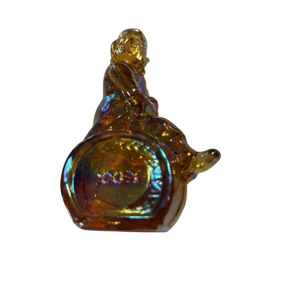 Mosser Slag Glass Clowns Set Of 3 Rufus, Von & Xxey 1980s - Picture 8 of 8